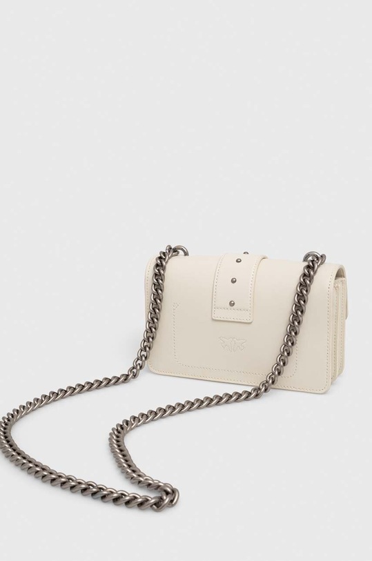 Кожаная сумочка Pinko 100058.A0F1 бежевый AA00