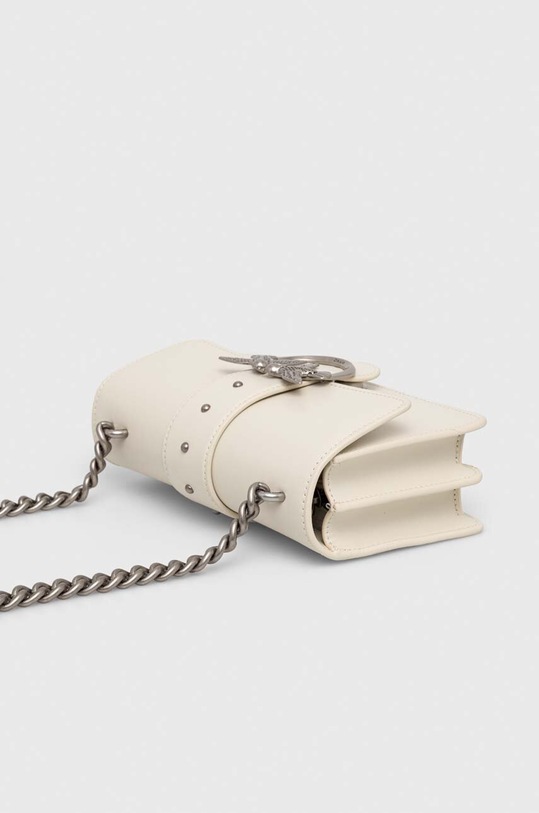 Аксессуары Кожаная сумочка Pinko 100058.A0F1 бежевый