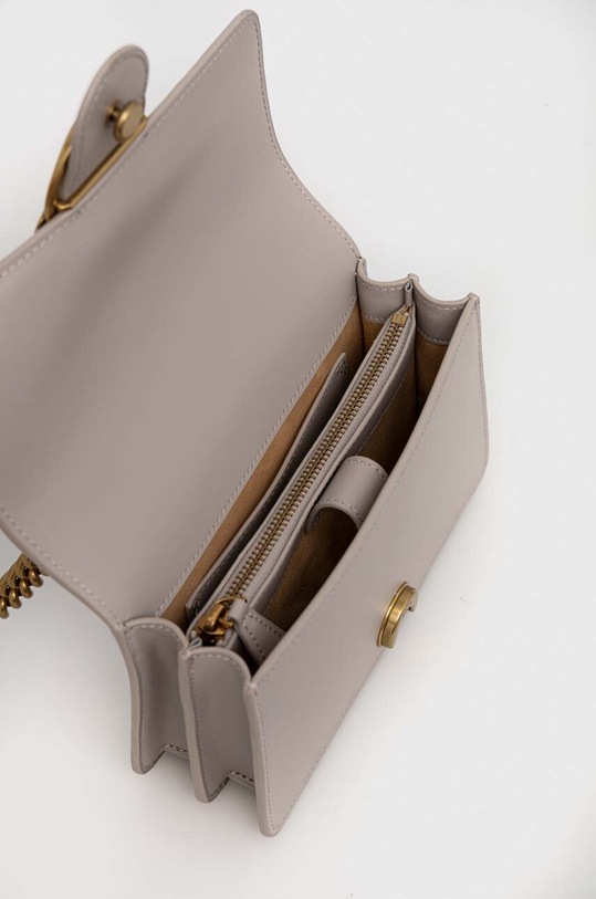 Pinko torebka skórzana 100058.A0F1 szary
