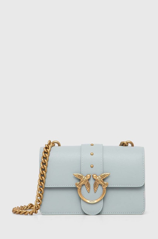 Pinko poseta de piele nu incape in A4 albastru 100058.A0F1