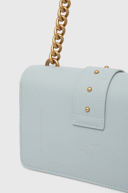 Accesorii Pinko poseta de piele 100058.A0F1 albastru