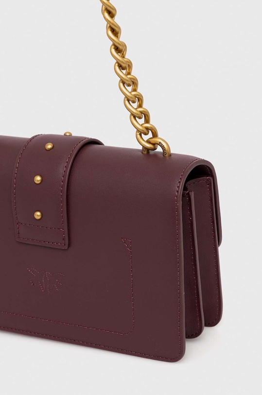 Pinko torebka skórzana brązowy 100058.A0F1