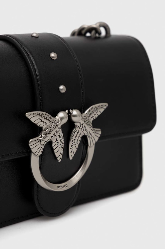Pinko torebka skórzana czarny 100058.A0F1