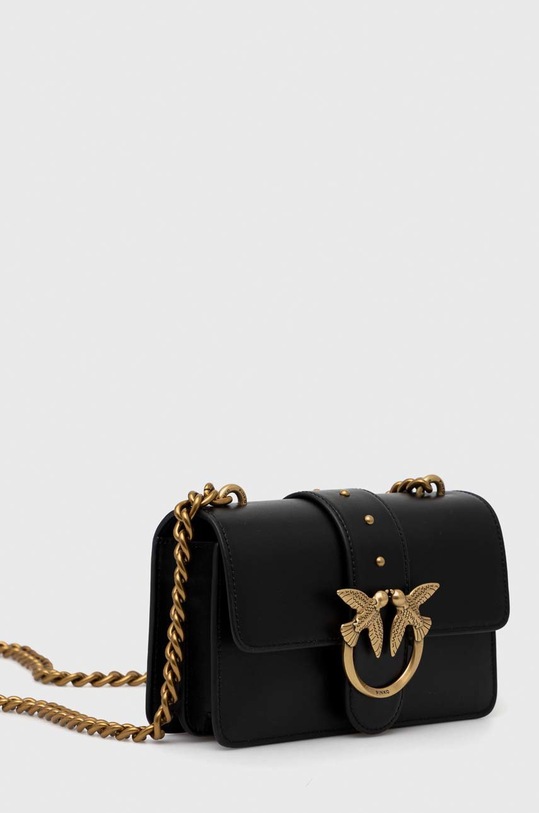 Кожаная сумочка Pinko 100058.A0F1 чёрный AA00