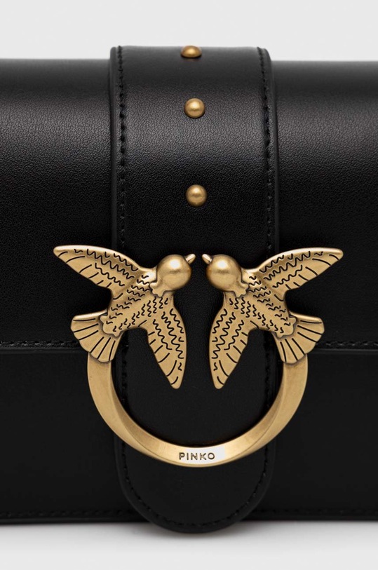 Кожаная сумочка Pinko чёрный 100058.A0F1