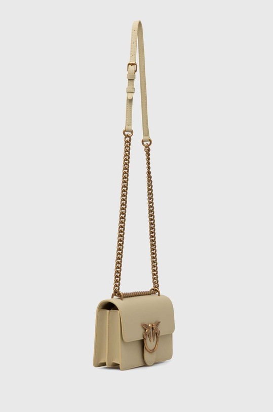 Pinko torebka skórzana 100074.A0F1 beżowy AA00