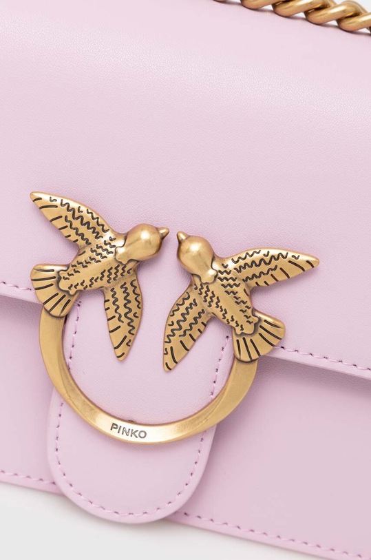 Pinko poșetă de piele violet 100074.A0F1