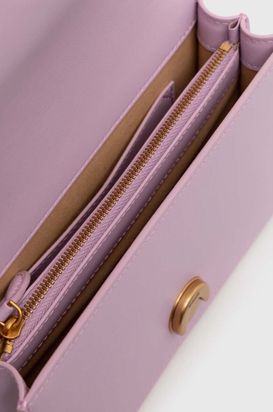 Pinko poșetă de piele 100074.A0F1 violet
