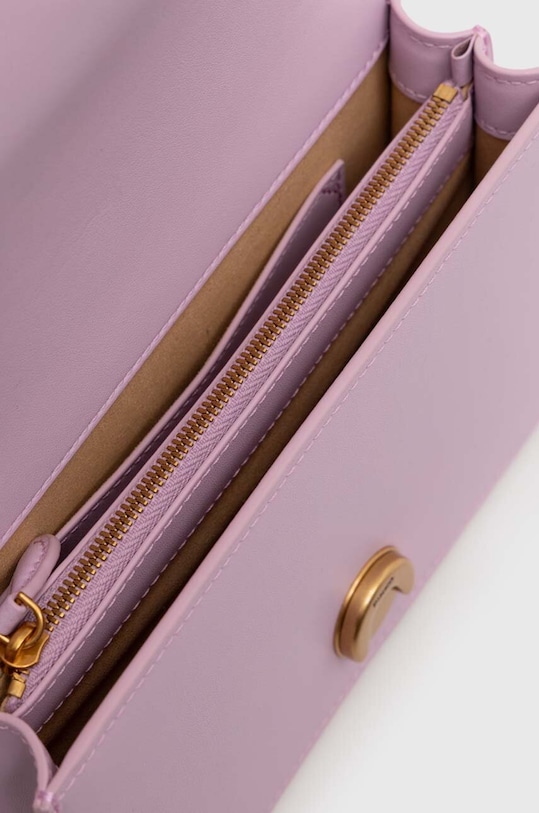 Pinko poșetă de piele 100074.A0F1 violet