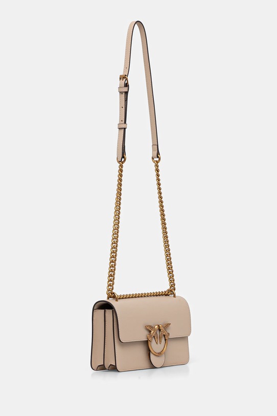 Pinko torebka skórzana 100074.A0F1 beżowy AA00