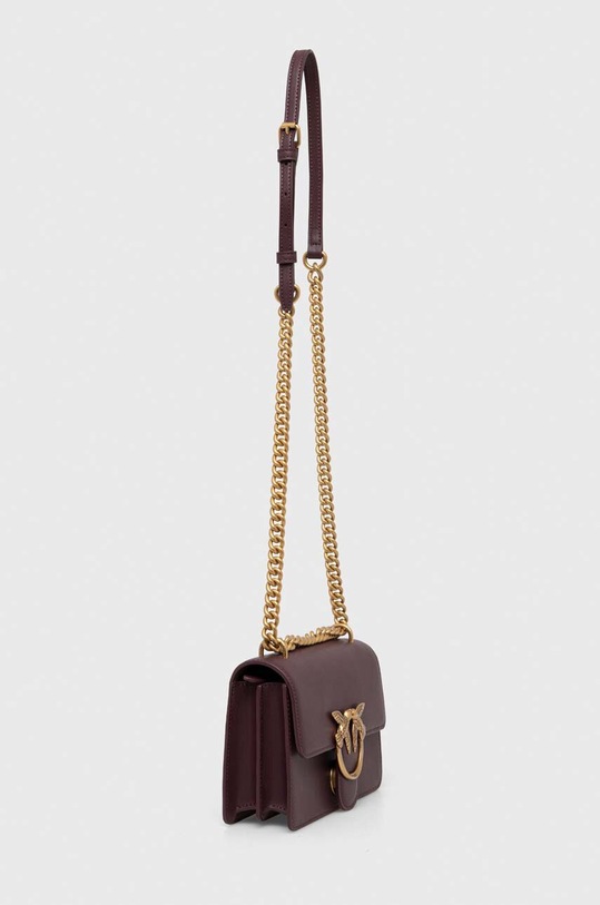 Pinko borsa a mano in pelle 100074.A0F1 marrone AA00