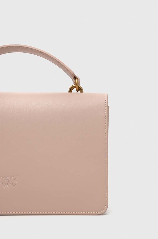 Akcesoria Pinko torebka skórzana 100072.A0F1 różowy