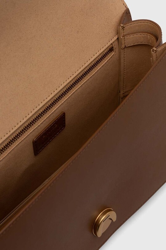 Pinko borsa a mano in pelle 100072.A0F1 marrone