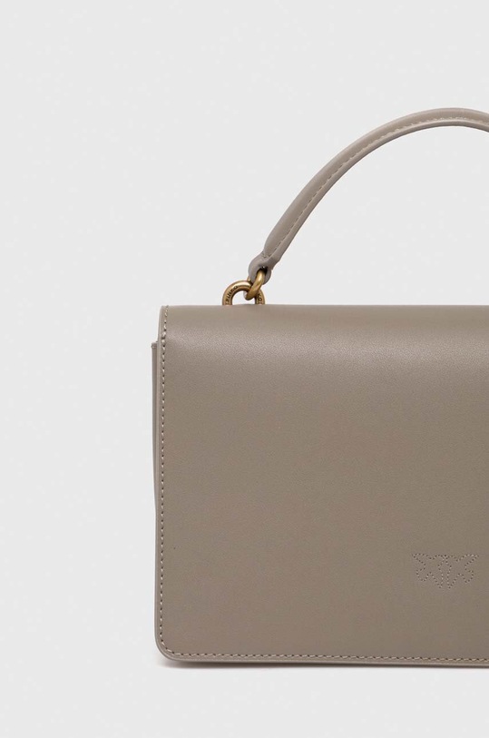 Doplnky Kožená kabelka Pinko 100072.A0F1 sivá