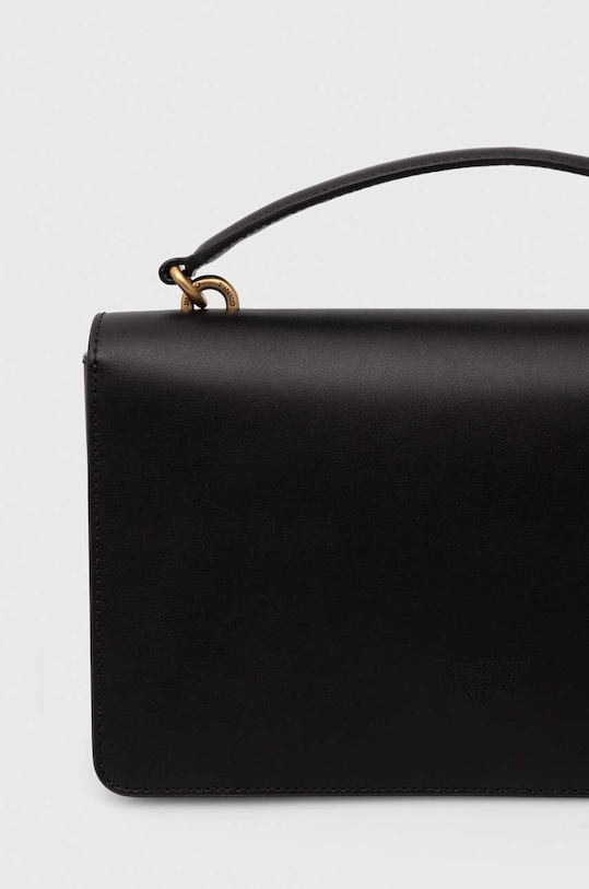 Akcesoria Pinko torebka skórzana 100072.A0F1 czarny