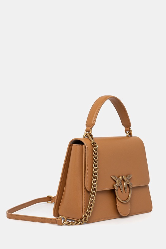 Pinko borsa a mano in pelle 100066.A0F1 marrone NC00