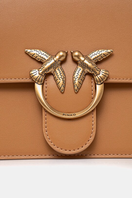 Accessori Pinko borsa a mano in pelle 100066.A0F1 marrone