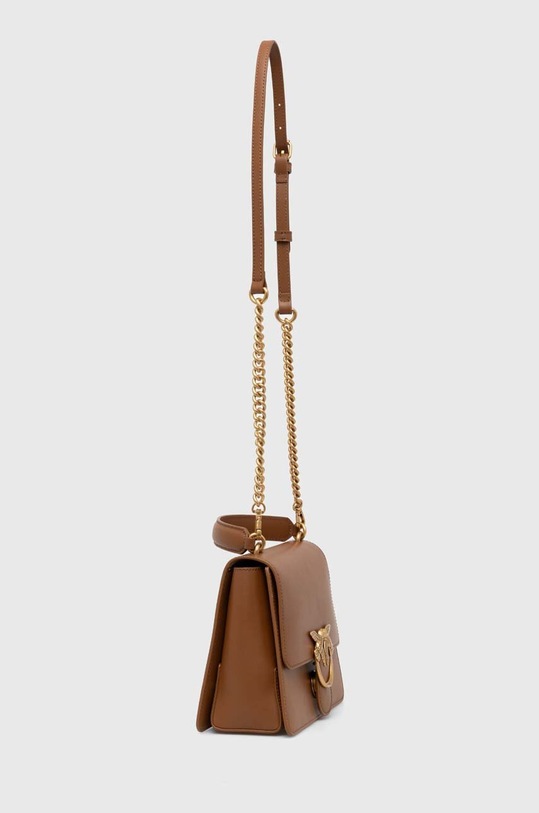 Pinko borsa a mano in pelle 100066.A0F1 marrone NC00