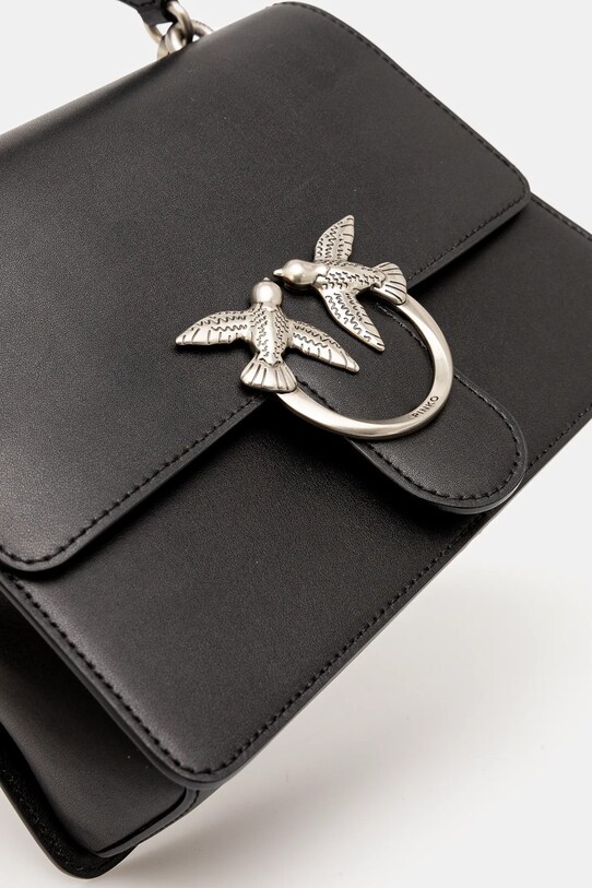 Кожаная сумочка Pinko чёрный 100066.A0F1