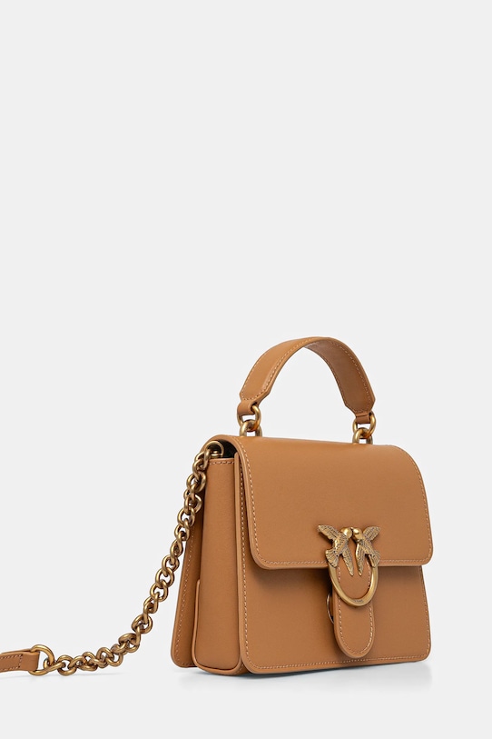 Pinko torebka skórzana 100071.A0F1 brązowy AA00