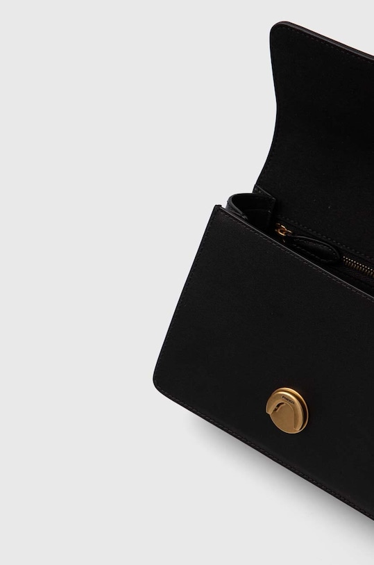 Pinko poșetă de piele 100071.A0F1 negru