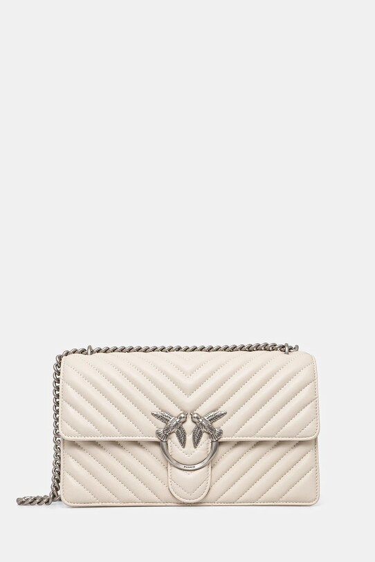 Pinko poseta de piele uni bej 100941.A0GK