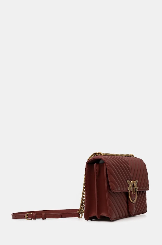 Kožená kabelka Pinko 100941.A0GK oranžová AA00