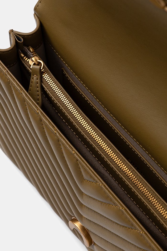 Pinko borsa a mano in pelle 100941.A0GK verde