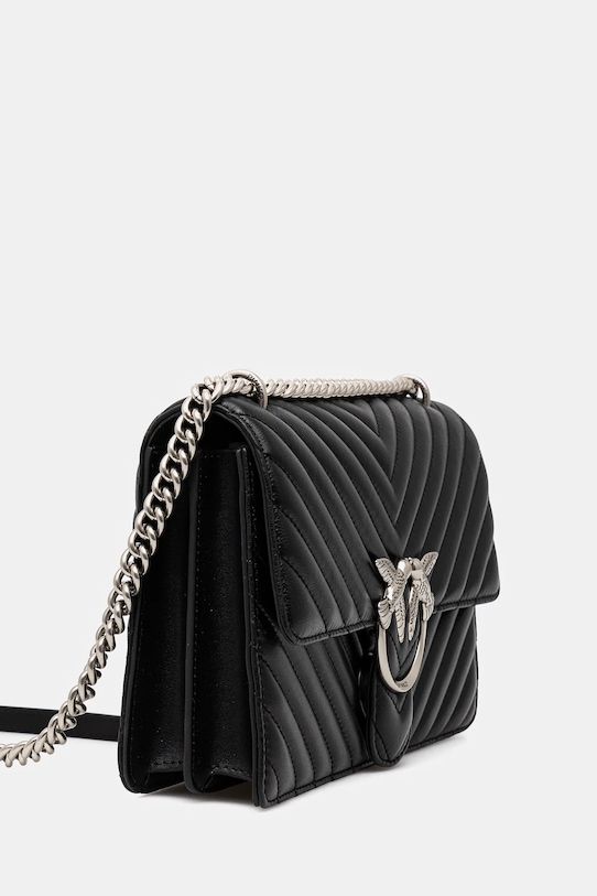 Kožená kabelka Pinko 100941.A0GK černá NC00