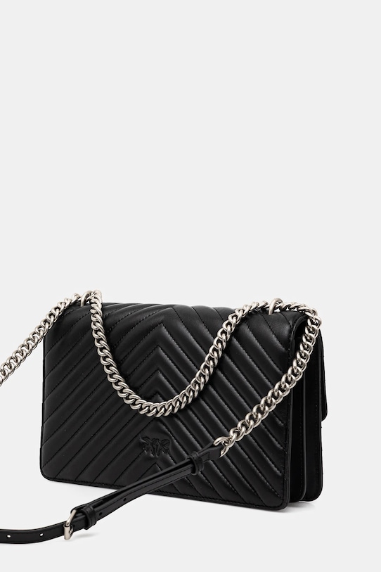 Doplňky Kožená kabelka Pinko 100941.A0GK černá