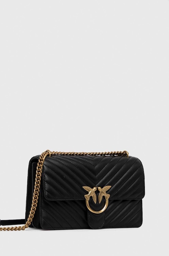 Pinko poseta de piele 100941.A0GK negru NC00
