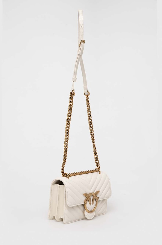 Pinko torebka skórzana 100074.A0GK biały AA00