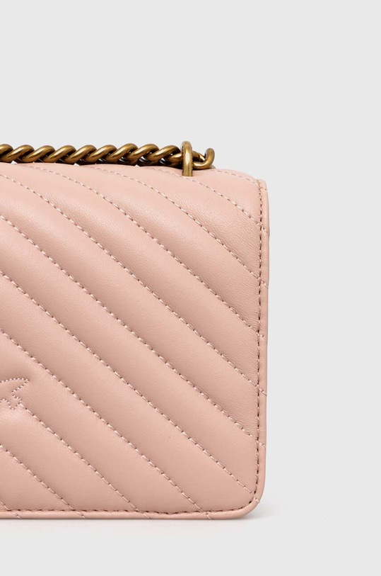 Шкіряна сумочка Pinko рожевий 100074.A0GK
