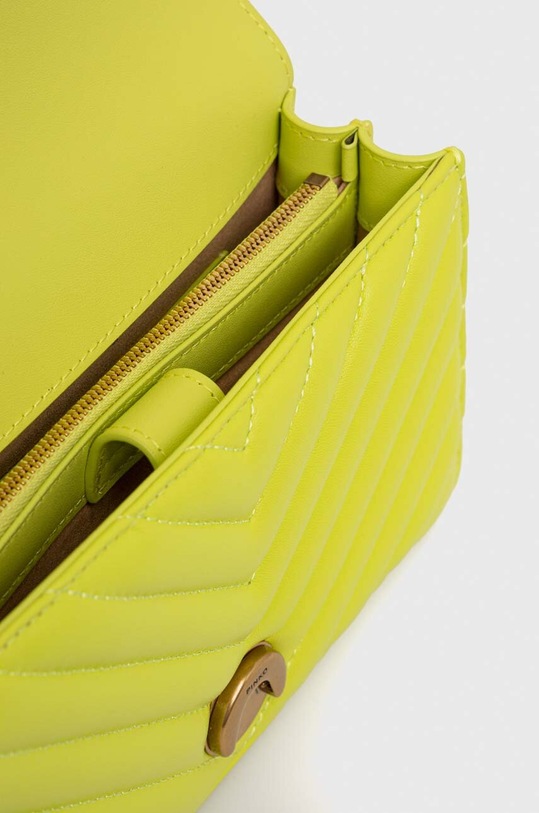 Pinko torebka skórzana 100074.A0GK żółty