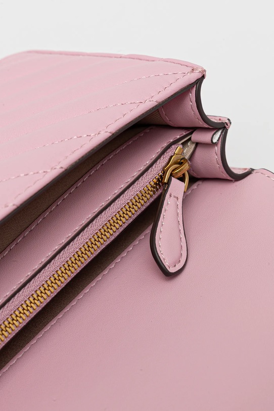 Δερμάτινη τσάντα Pinko 100074.A0GK ροζ