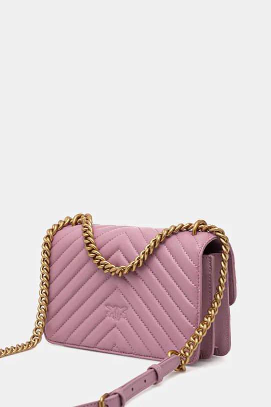 Accessori Pinko borsa a mano in pelle 100074.A0GK rosa