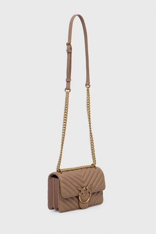 Pinko borsa a mano in pelle 100074.A0GK beige AA00