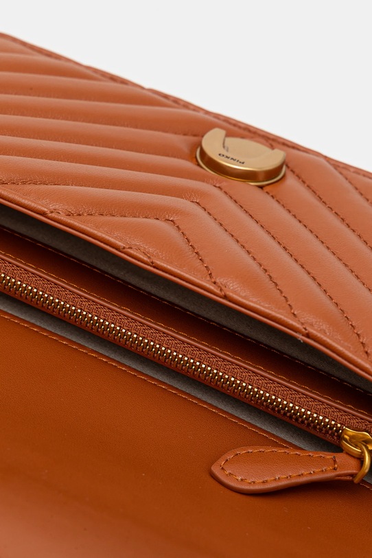 Pinko torebka skórzana 100074.A0GK brązowy