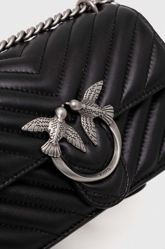 Аксесоари Кожена чанта Pinko 100074.A0GK черен