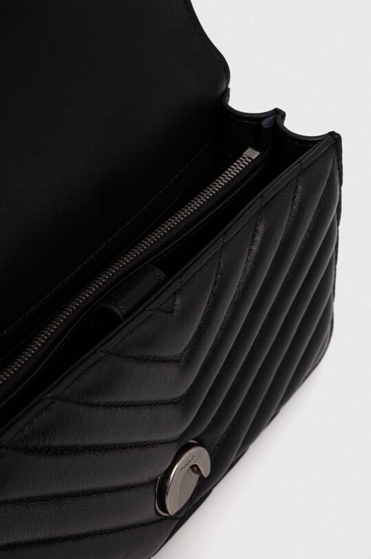 Кожена чанта Pinko 100074.A0GK черен