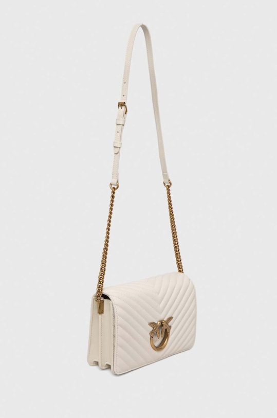 Кожена чанта Pinko 100063.A0GK бял AA00
