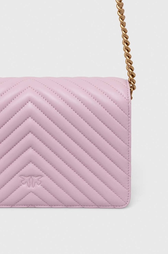 Doplnky Kožená kabelka Pinko 100063.A0GK ružová