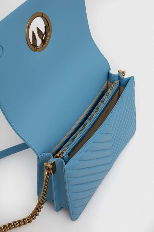 Pinko poseta de piele 100063.A0GK albastru