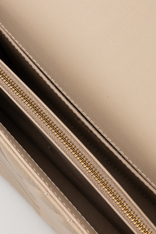 Kožna torba Pinko 100063.A0GK bež