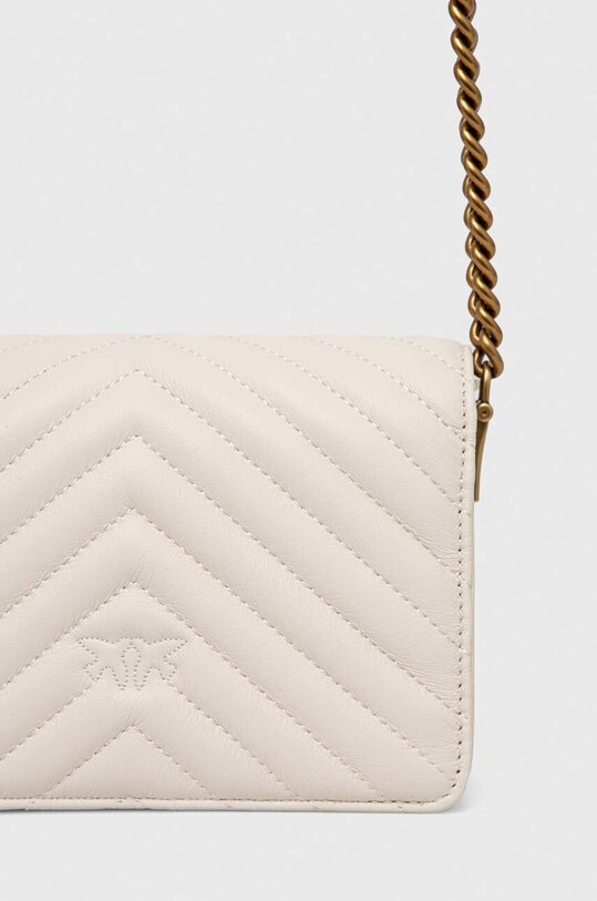 Кожаная сумочка Pinko белый 100067.A0GK