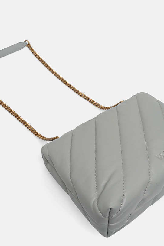 Akcesoria Pinko torebka skórzana 100037.A0F2 szary