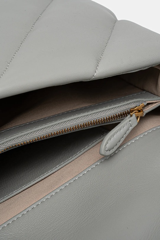 Pinko torebka skórzana 100037.A0F2 szary