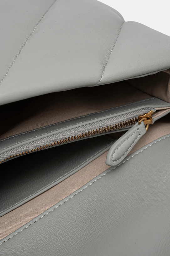 Pinko torebka skórzana 100037.A0F2 szary