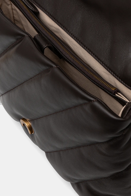 Кожаная сумочка Pinko коричневый 100037.A0F2