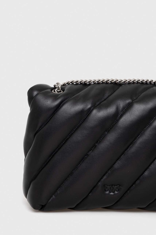 Pinko poseta de piele negru 100037.A0F2